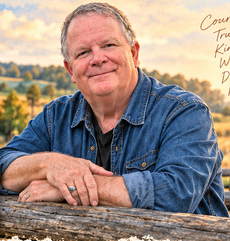 Stan Leech smiling outdoors beside a rustic wooden fence